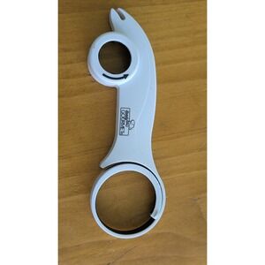 Handy Gourmet Multi Purpose Jar and‎ Bottle Opener White JHK-1808 Kitchen Tool